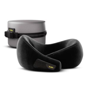 Frido Travel Neck Pillow, 100% Hi-Per Foam
